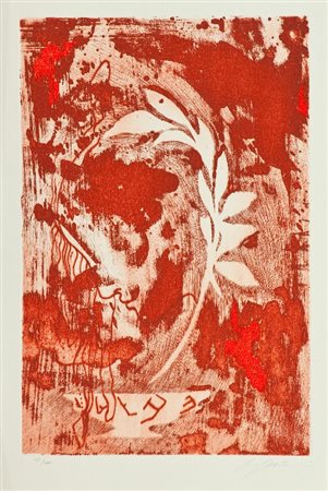 Omar Galliani (Montecchio Emilia (Re) 1954) SENZA TITOLO Acquaforte e...