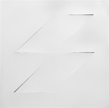 Gioppè Di Bella (Trapani 1945) SENZA TITOLO, 1990 Plastica sagomata, cm....