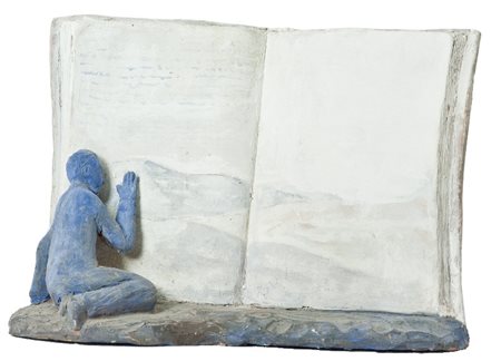 Paolo Beneforti (Pistoia 1964) PARADISO PERDUTO, 2000 Terracotta policroma,...