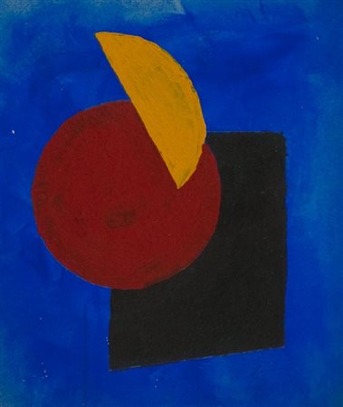 Avanguardia Russa SENZA TITOLO Tecnica mista su cartoncino, cm. 20x17,5