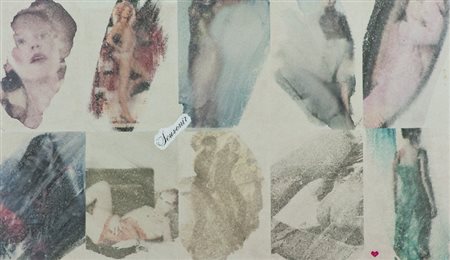 Malipiero (Brescia 1934) SOUVENIR, 2001 Collage, cm. 53x90 Firma e data in...