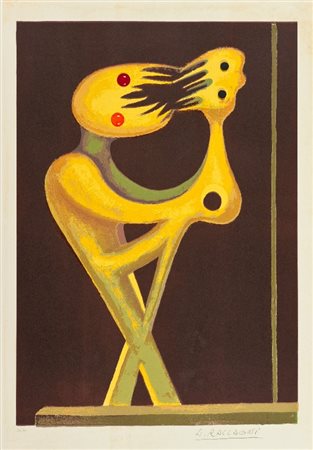 Andrea Raccagni (Imola (Bo) 1921 - 2000) LOTTO UNICO DI QUATTRO OPERE -...