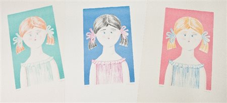 Antonio Bueno (Berlino 1918 - Firenze 1984) SENZA TITOLO, 1973 Cartella...