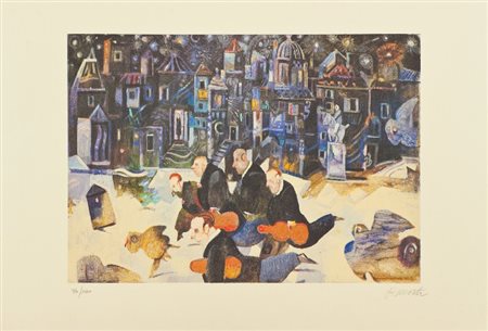 Antonio Possenti (Lucca 1933) SENZA TITOLO Fotolitografia su carta, cm....