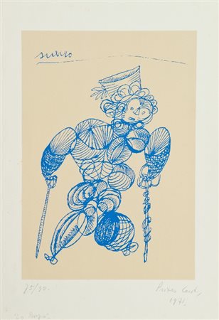 Primo Conti (Firenze 1900 - Fiesole (Fi) 1988) LO STORPIO, 1971 Litografia su...