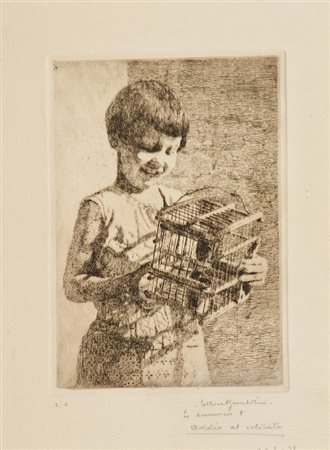 Ettore Beraldini (Savignano (Cn) 1887 - Verona 1965) LOTTO UNICO DI DUE OPERE...