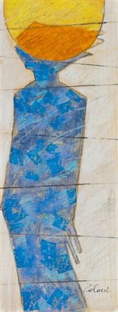 Giampaolo Talani (San Vincenzo 1955) L'OMBRA BLU, 2011 Tecnica mista su...