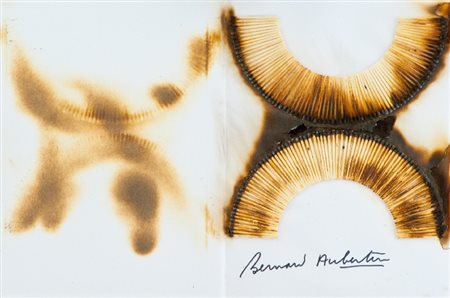 Bernard Aubertin (Fotenay aux Roses 1934) SENZA TITOLO Fiammiferi bruciati su...