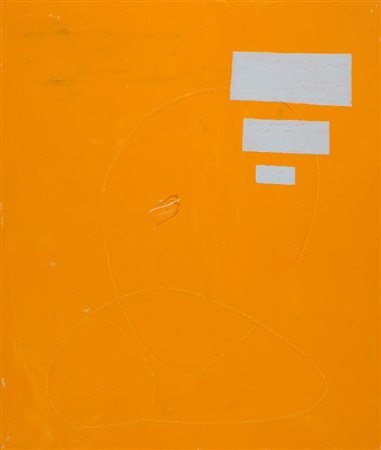 Gianni Dessì (Roma 1955) SENZA TITOLO, 2008 Olio su tela, cm. 130x110 Sul...