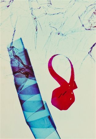 Luigi Veronesi (Milano 1908 - 1998) COLORE 3 Stampa a colori, cm. 53x37 su...