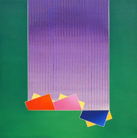 Lorenzo Piemonti (Carate (Mi) 1935) ACCELERAZIONE 55, 1998 Acrilici su...