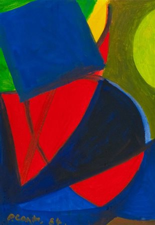 Primo Conti (Firenze 1900 - Fiesole (Fi) 1988) AQUILONE NOTTURNO, 1984...