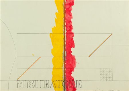 Giò Pomodoro (Orciano di Pesaro 1930 - Milano 2005) MISURATORE DI LUCE, 1973...