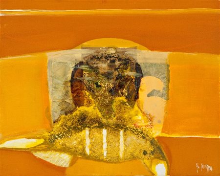 Walter Coccetta (Bertoncino (Lo) 1941) SENZA TITOLO Tecnica mista su tela,...