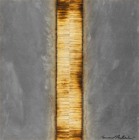 Bernard Aubertin (Fotenay aux Roses 1934) SENZA TITOLO Fiammiferi bruciati...