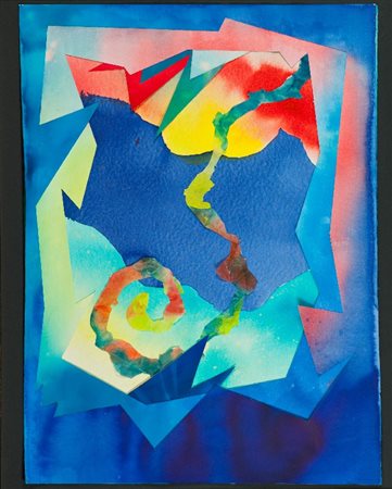 Marcello Jori (Merano 1951) SENZA TITOLO Tecnica mista su carta, cm. 100x79...