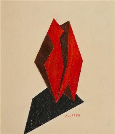 Venturino Venturi (Loro Ciuffenna (Ar) 1918 - 2002) SENZA TITOLO, 1954...