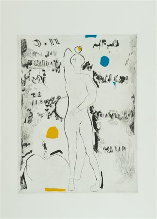 Marino Marini (Pistoia 1901 - Viareggio 1980) LUCI DI DANZA, 1973 Acquaforte...