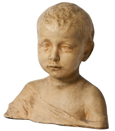 Agostino Giovannini (Collodi (Lu) 1881 - Firenze 1958) BAMBINO Scultura in...