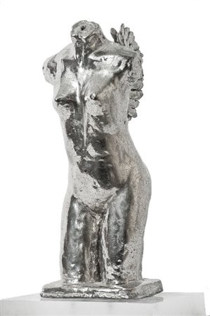 Paola Campioni (Marina di Pisa (Lu) 1941) BUSTO Terracotta a terzo fuoco con...