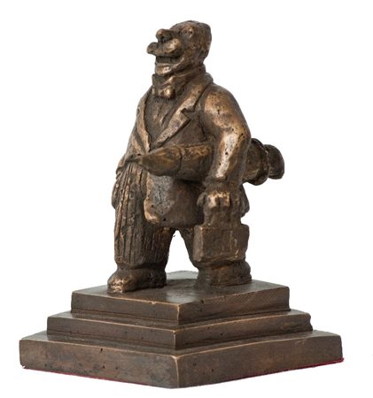 Franz Borghese (Roma 1941 - 2005) IL MEDICO DI FAMIGLIA, 1997 Fusione in...