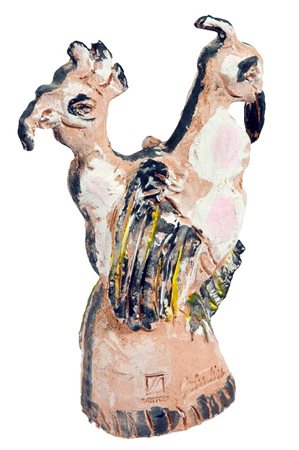 Remo Brindisi (Roma 1918 - Lido di Spina (Fe) 1996) FENICI Terracotta...