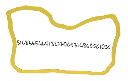 Pistoletto Michelangelo Frattale 1999/2000 specchio e smalto, cm. 56x78...