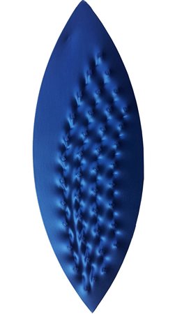 Amadio Giuseppe Bizao estroflessione su tela, cm. 122x42 firmato e intitolato...