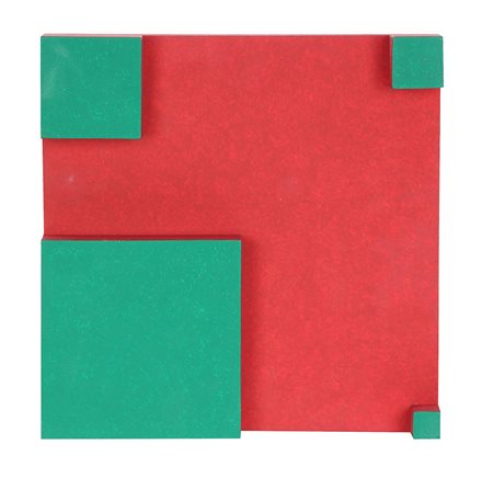 Saxon János Szász Tapi Cooplanal A, 2014 acrilico su tavola, cm. 28x28...