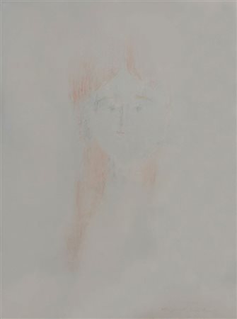 Bueno Antonio Senza titolo, 1967 disegno a pastelli su carta, cm. 61x46...