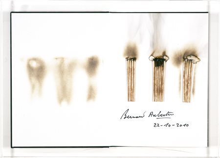 AUBERTIN BERNARD Fontenay-aux-roses 1934 Il fuoco e il rosso 2010 fiammiferi...