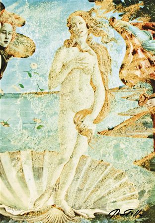 ROTELLA MIMMO Catanzaro 1918 - Milano 2006 Venere stampa offset es. 361/500...