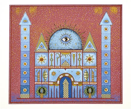 MEMO NINO Venezia 1941 senza titolo serigrafia es. p.a. 50x60 firma in basso...