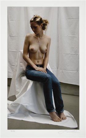 HANDEL PETER 1949 Anklam (Germania) Grosse Karina giclée su carta a mano es....