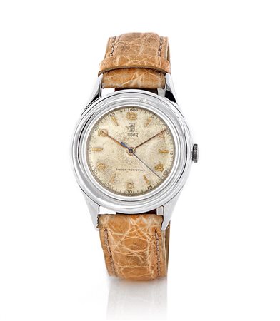 TUDOR REF. 1018TUDOR REF. 1018 ANNI '60.C. n. 718902 in acciaio. Q. argentato...