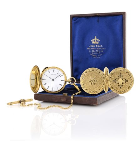 VACHERON CONSTANTINVACHERON CONSTANTIN GENEVE N. 96043 DEL 1890 CA.C. tripla...