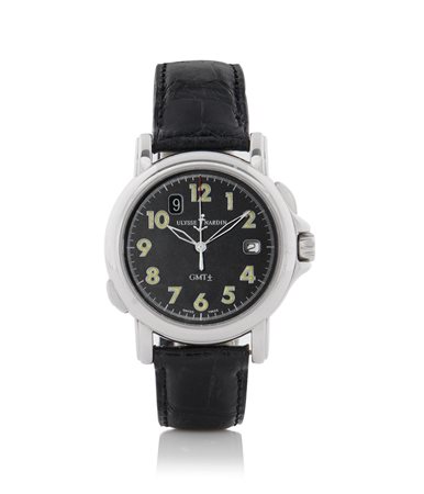 ULYSSE NARDINULYSSE NARDIN SAN MARCO GMT N. 492 SERIE RECENTE.C. in acciaio...