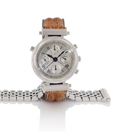 FORGETFORGET CRONOGRAFO RATTRAPPANTE R.043 SERIE RECENTE.C. in acciaio con...