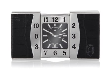 FRANCK MULLERFRANCK MULLER SERIE RECENTE.C. rettangolare in acciaio con...