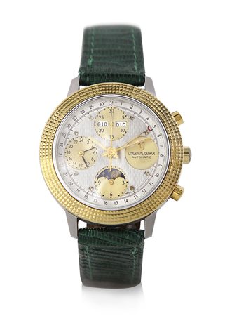 UNIVERSALUNIVERSAL GENEVE CRONOGRAFO E CALENDARIO COMPLETO, ANNI '90. C. in...