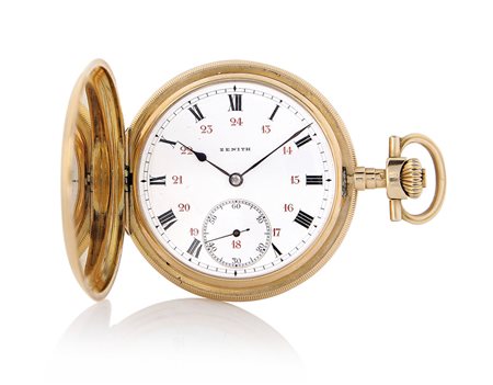 ZENITHZENITH ANNI '20.C. savonette n. 194568 in oro giallo 18 kt liscia con...