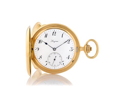 LONGINESLONGINES ANNI '20.C. tripla massiccia in oro giallo 18 kt liscia. Q....