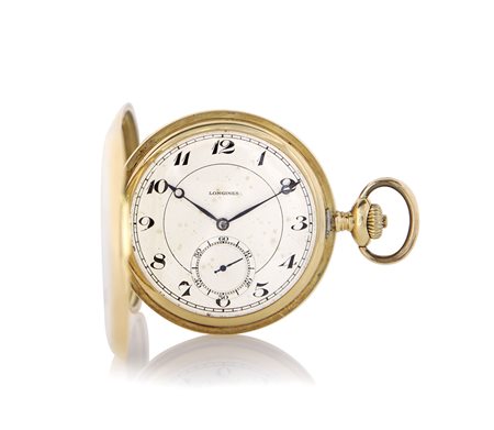 LONGINESLONGINES ANNI '30.C. n. 4357188 tripla cassa in oro giallo 18 kt. Q....