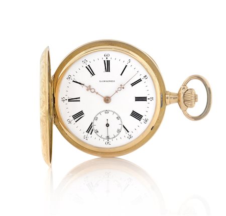 LONGINESLONGINES ANNI '20.C. tripla in oro rosa 18 kt interamente incisa. Q....