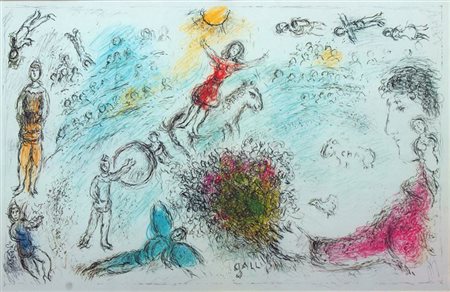 CHAGALL MARC Vitebsk (URSS) 1887 - 1985 Saint-Paul de Vence (F) "L'âme du...