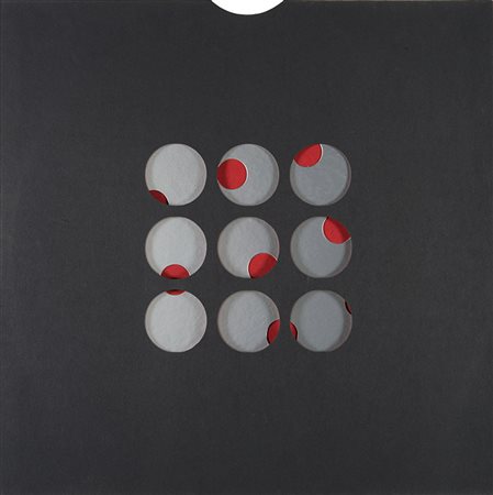 Paolo Scheggi (Firenze 1940 - Roma 1971) - "Intersuperficie curva ad...