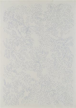 Dadamaino (Milano 1930 - 2004) - "Costellazioni" 1984 inchiostro su carta...