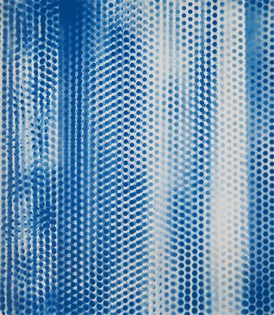 Nanda Vigo (Milano 1936) - "Cronotopia" 1964-65 acrilico su carta, cm 35x30,5...