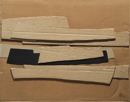 Hans Richter (Berlino 1888 - Locarno 1976) - "Dymo 53" 1971 assemblage di...