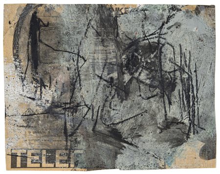 Afro (Udine 1912 - Zurigo 1976) - "Senza titolo", 1965 ca. tempera e tecnica...